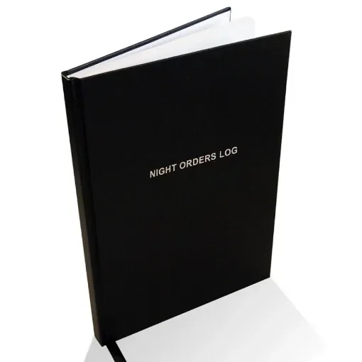 L.J Yacht & Commercial Services - Night Orders Logbook - GNO06 product image