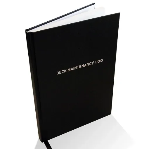 L.J Yacht & Commercial Services - Deck Maintenance Logbook - GDMAIN010 product image