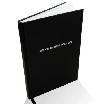 L.J Yacht & Commercial Services - Deck Maintenance Logbook - GDMAIN010 product image