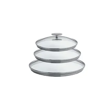 Cristel - Glass and Stainless Steel Platine Lid Ø 24 cm - K24P product image