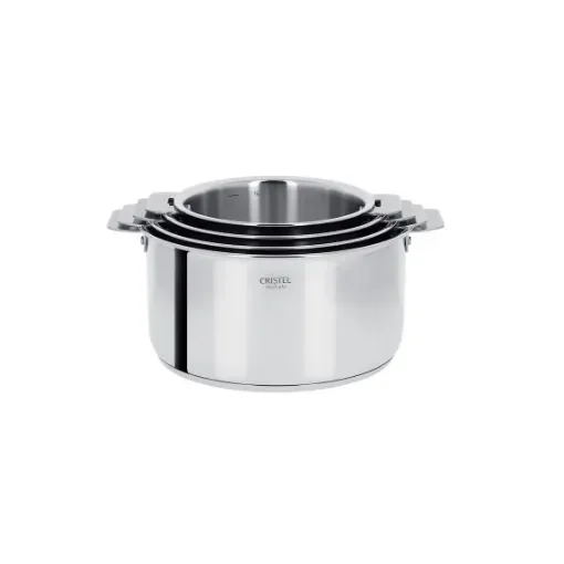 Cristel - 14 cm Mutine Saucepan with Removable Handle - C14Q product image