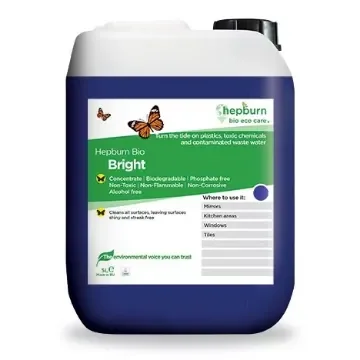 Hepburn - Bio Bright Ecolabel Glass Cleaner 5L - HBC1-002-5 product image