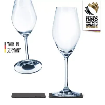 silwy Magnetic System - Crystal Champagne Glass Pair - S020-1302-2 product image