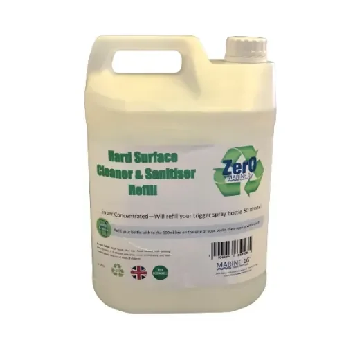 Marine 16 - Hard Surface Cleaner & Sanitiser - ZEROHSC5L product image