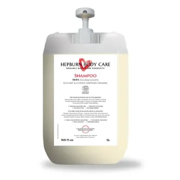 Hepburn - Bio Shampoo 5L Drum with Hand Pump - HBBC-SH-D-5L product image