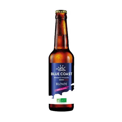 Blue Coast Brewing - Alcohol Free Blonde Beer - 3760276450585 product image