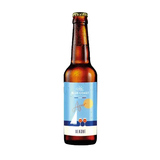 Blue Coast Brewing - Azur Blonde Beer 4.9% - 3760276450417 product image