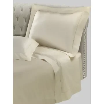 Franchini mare - Double Bed Sheet Set - Ivory Satin - 1304/D product image