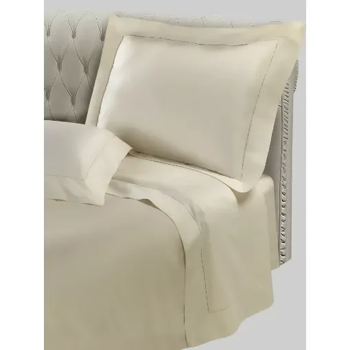 Franchini mare - Double Bed Sheet Set - Ivory Satin - 1304/D product image