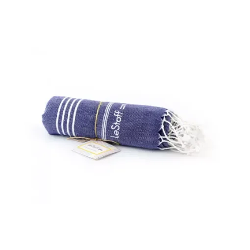LeStoff - Organic Cotton Hammam Towel 95x180cm - CLA_NAVY product image