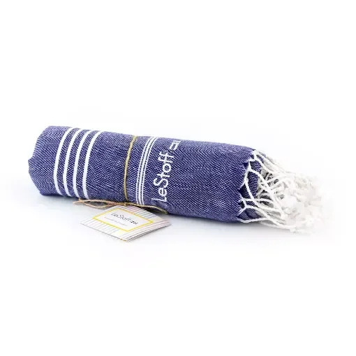 LeStoff - Organic Cotton Hammam Towel XXL 200x200cm - XXL_NAVY product image