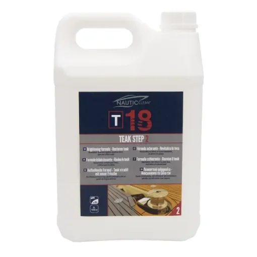 Nautic Clean - Teak Step 2 Brightener & Stabilizer - NCT18-5 product image