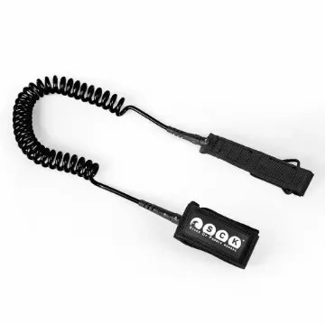 SCK - 10ft SUP Coil Leash - Black - 0105-30088 product image