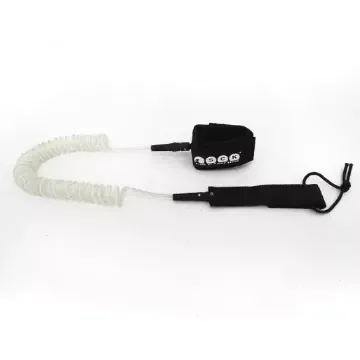 SCK - 10ft SUP Coil Leash - White - 0105-30078 product image