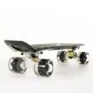 FISH Mini Cruiser Skateboard 22.5” Black with LED Wheels - 0504-226829 product image