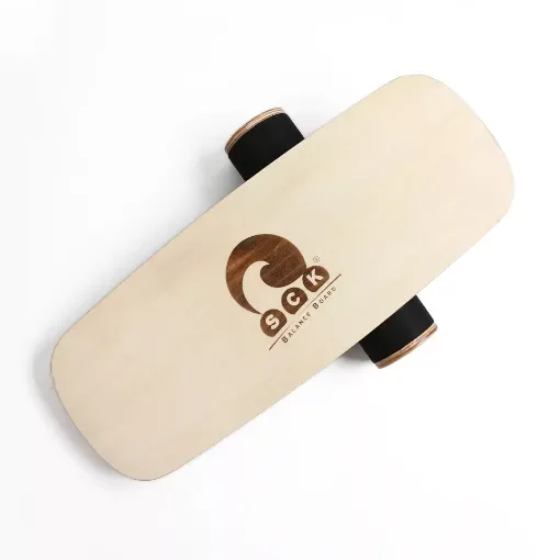SCK - 73cm Wooden Balance Board with PVC Roller - 0110-739941 product image