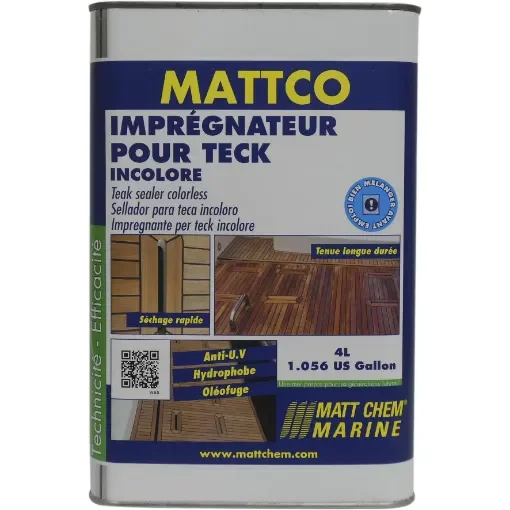 Matt Chem - Teak Sealer - UV Protection & Nourishment - 350M.4 product image