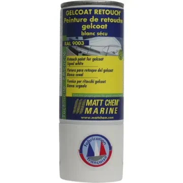 Matt chem - Gelcoat Retouch Paint - RAL 9003 - 252M product image