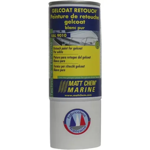 Matt chem - Gelcoat Retouch Paint - RAL 9010 - 185M product image
