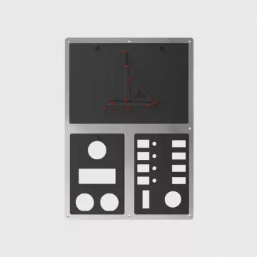 Solvit 3D - Custom Switch Panel - Black - SWCHPANB product image