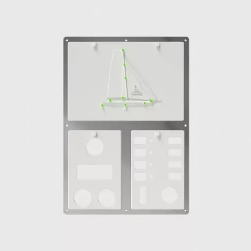 Solvit 3D - Custom Switch Panel - White - SWCHPANW product image