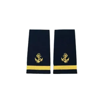 Liquid Yacht Wear - Deckhand Epaulet Gold One Stripe - EPAULET-100D product image