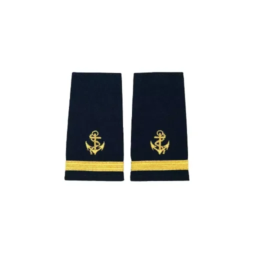 Liquid Yacht Wear - Deckhand Epaulet Gold One Stripe - EPAULET-100D product image