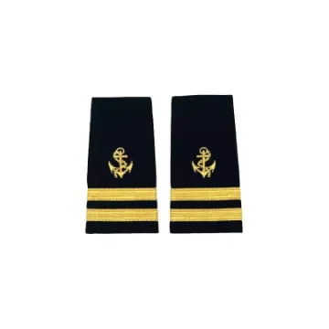 Liquid Yacht Wear - Bosun Epaulet Gold Two Stripes - EPAULET-200D product image