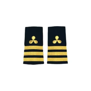 Liquid Yacht Wear - Engineer Epaulet Gold Three Stripes - EPAULET-300E product image