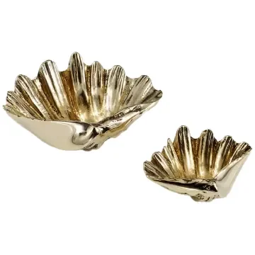 Nautical Gifts - Clam Bowl Decorative Brass - 1085DPM product image