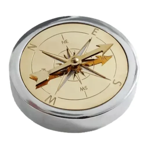 Nautical Gifts - Compass Paperweight with Engraving Option - 7084CO product image