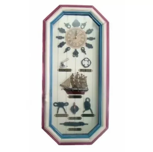 Nautical Gifts - Nautical Frame with Clock - 049NA product image