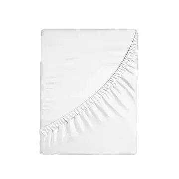 Luxury Cotton Home Fitted Sheet 180x200+33 White - FSLCH180X5TC product image