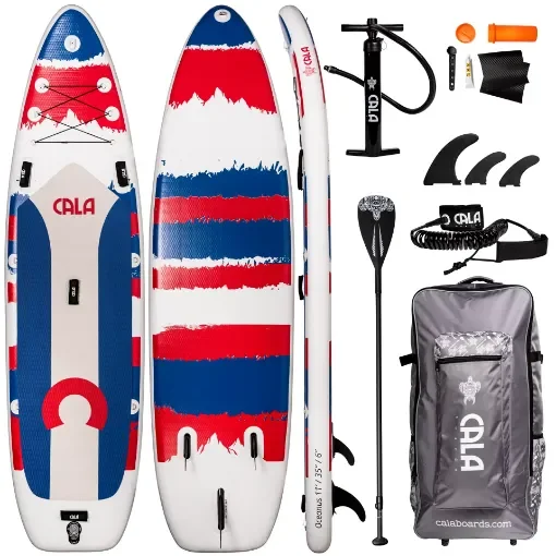 CALA Boards - 11' Oceanus ISUP Inflatable Paddle Board Set - CALA_OCEANUS_ISUP9 product image