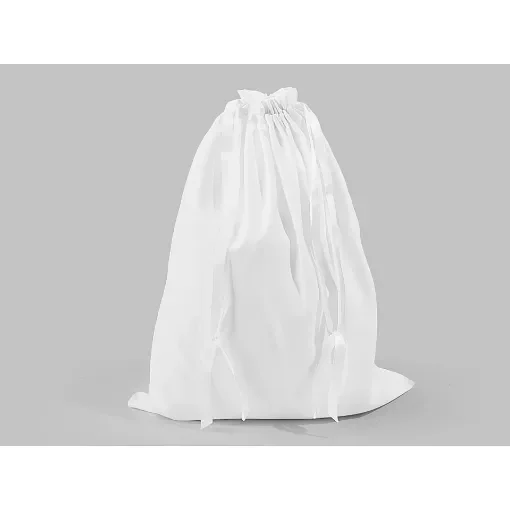 Franchini mare Luxury Laundry Bag - Heavy Satin White - 1107 product image