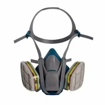 3M - Half Mask Respirator Silicone - 6501QL product image