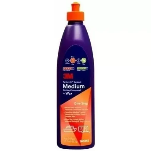 3M - Perfect-It Medium Cut Gelcoat Polish Wax - PN36106E product image
