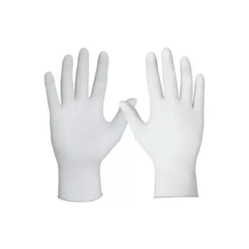 Marca blanca - White Latex Gloves M - SA11 product image