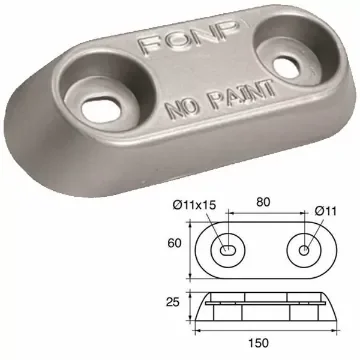 Vet plate anode for hulls product image