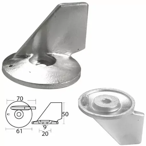 Anode fin for Suzuki ref. 55125-95500 product image