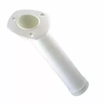 Inclined recessed rod holder in white PLS product image