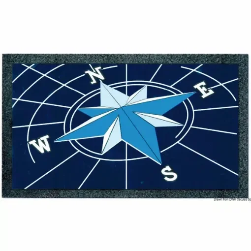 Doormat with compass rose product image