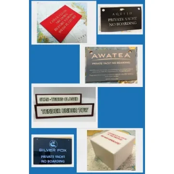 Custom Boarding and Signs for yachts - 00013 product image
