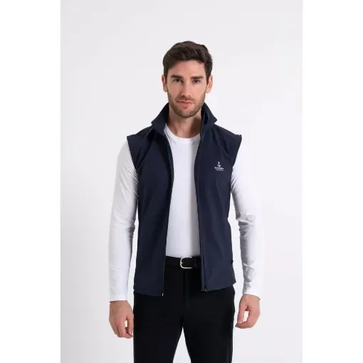 Mens Softshell Vest - Navy - L - Marina Yacht Wear product image