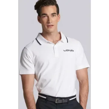 Mens Liquid's Cool Max Polo with Tipping - Navy - L - Boat Bum product image
