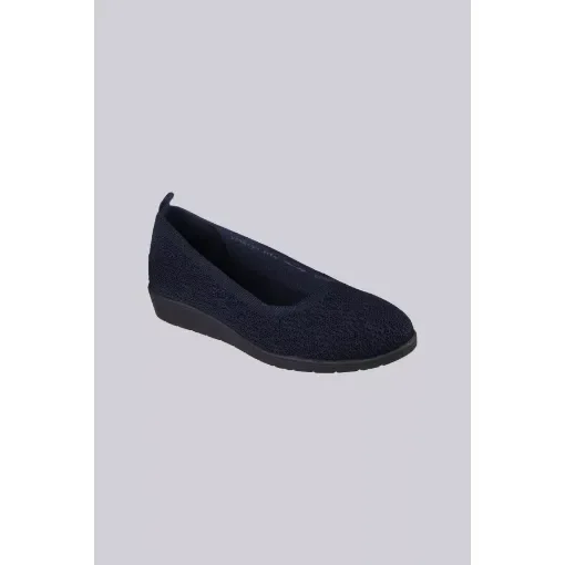 Skechers Ladies Cleo Flex Wedge New Days - Navy - 11/41 - Skechers product image