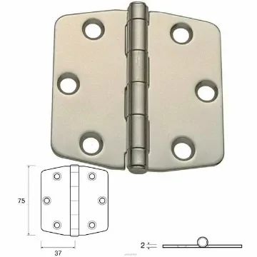 Large Stainless Steel Biscuit Hinge product image