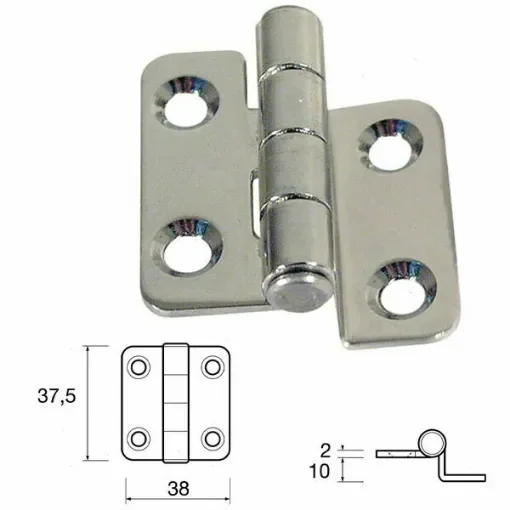 Mini Stainless Steel Cantilever Hinges product image