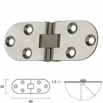 Revolve hinge for stainless steel tables product image