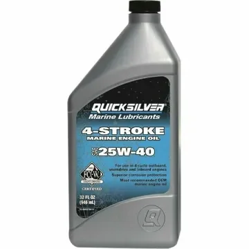Quicksilver SAE 25W40 4-stroke engine oil product image